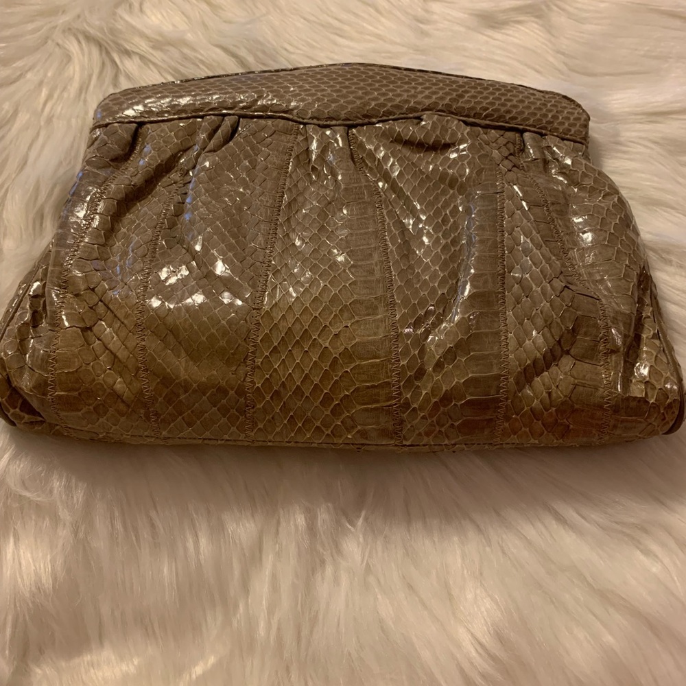 Vintage Meyers Python crossbody/ clutch.  New